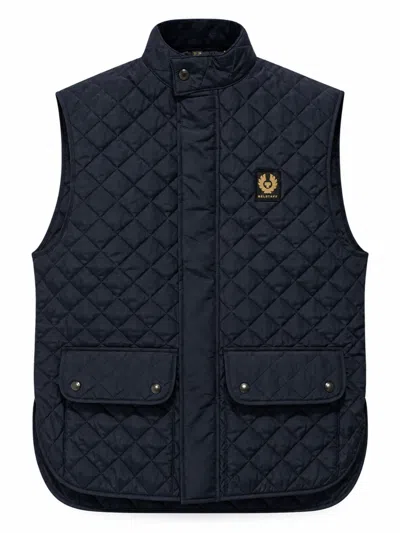 Belstaff Icon Vest In Blue