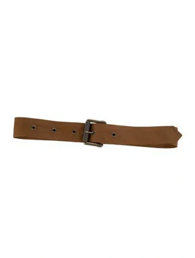 Pre-owned Belstaff Belt In Brown