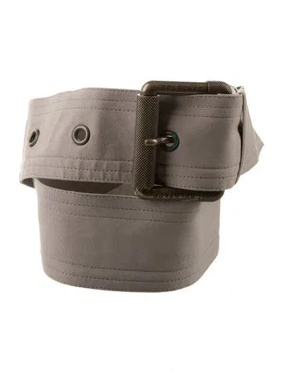 Pre-owned Belstaff Belt In Neutral