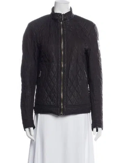 Pre-owned Belstaff Biker Jacket In Black