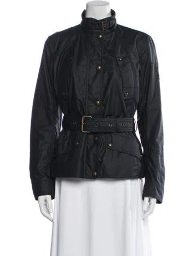 Pre-owned Belstaff Biker Jacket In Black