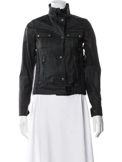 Pre-owned Belstaff Biker Jacket W/ Tags In Gray