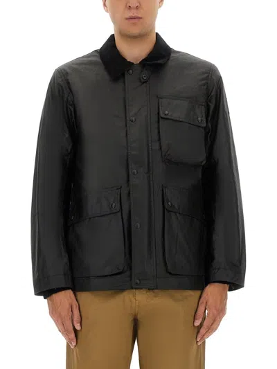 Belstaff Long Sleeve Casual Jacket In Black