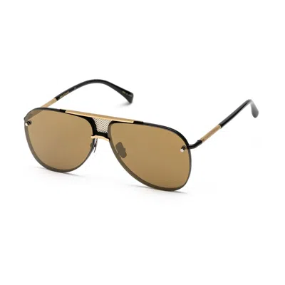 Belstaff Black Titanium Sunglasses In Multi