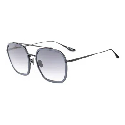 Belstaff Black Titanium Sunglasses In Gray