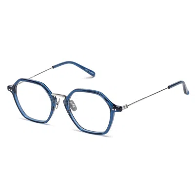 Belstaff Blue Stainless Steel Glasses  (frames)