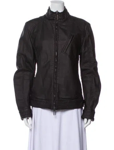 Pre-owned Belstaff Bomber Jacket In Gray