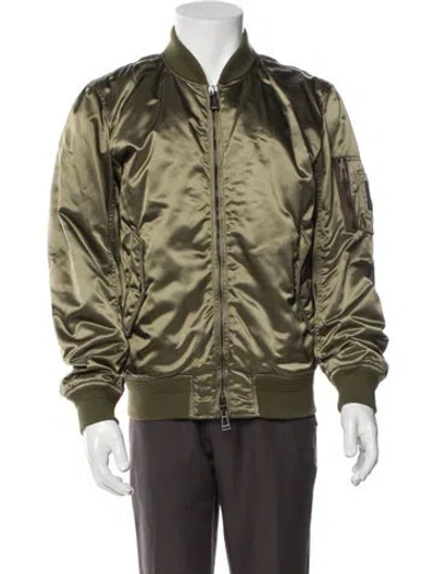 Pre-owned Belstaff Bomber Jacket In Green