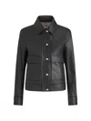 Belstaff Buttoned Jacket In Black