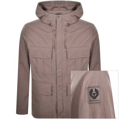 Belstaff Cargo Jacket Asphalt In Brown