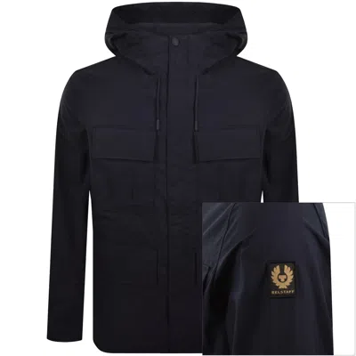 Belstaff Cargo Jacket Navy In Blue