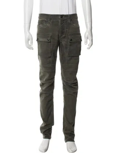 Pre-owned Belstaff Cargo Pants In Green