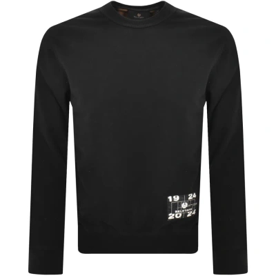 Belstaff Centenary Crew Neck Sweatshirt Black