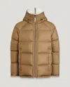 Belstaff Centenary Reversible Down Jacket In Chalk / British Khaki