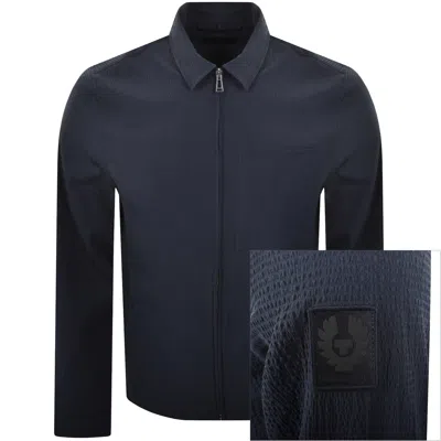 Belstaff Channel Overshirt Dark Ink In Blue