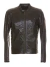 Belstaff Leather Jacket In Black