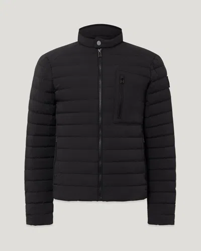 Belstaff Chassis Jacket Lightweight Stretch Down In Black