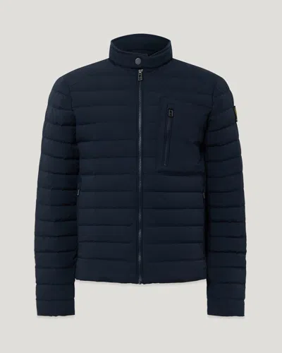 Belstaff Chassis Jacket Lightweight Stretch Down In Black