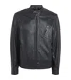Belstaff Cheviot Sheepskin V Racer Jacket