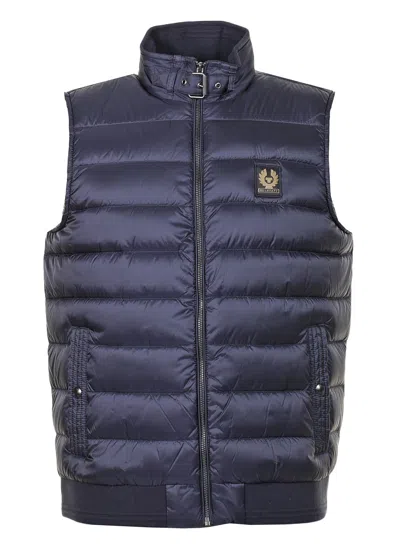 Belstaff Circuit Gilet Dark Ink In Blue