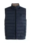 Belstaff Circuit Quilted Nylon Gilet In Blue