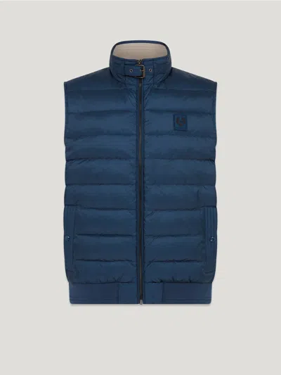 Belstaff Circuit Vest In Insignia Blue