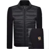 Belstaff Circuiteer Cardigan Navy In Black
