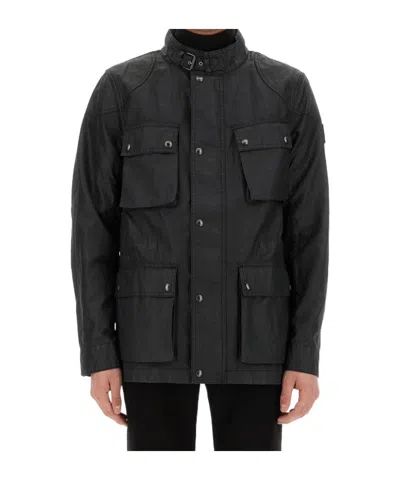 Belstaff Classic Four-pocket Jacket In Black
