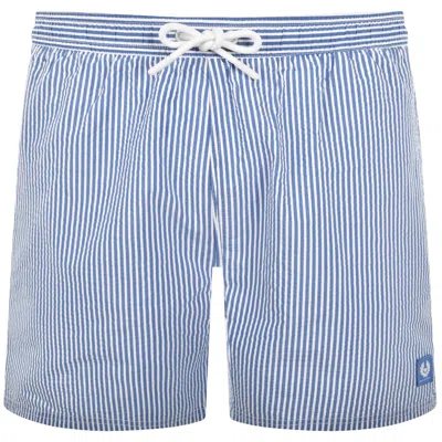 Belstaff Clipper Swim Shorts Blue In Turquoise