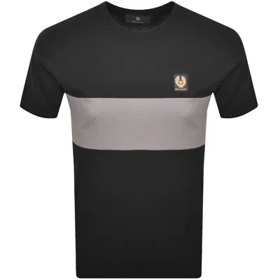 Belstaff Colour Block T Shirt Black