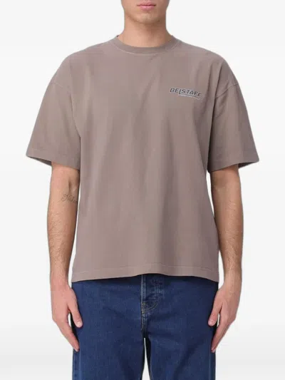 Belstaff Competition Momentum Logo-print Cotton T-shirt In Brown