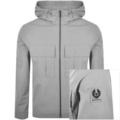 Belstaff Container Overshirt Grey In Gray