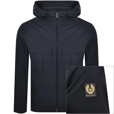Belstaff Container Overshirt Navy In Blue