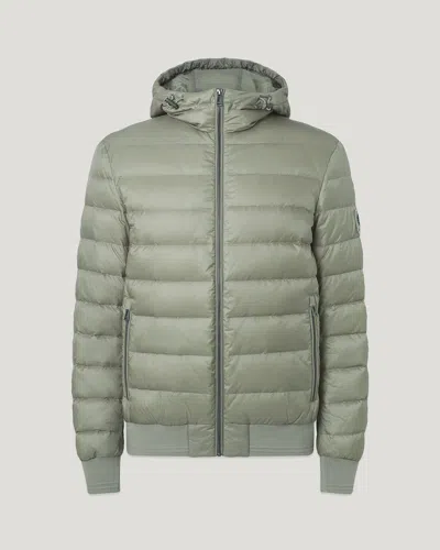 Belstaff Control Jacket Down Filled Nylon In Green