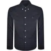 Belstaff Corduroy Street Shirt Dark Ink Navy In Blue