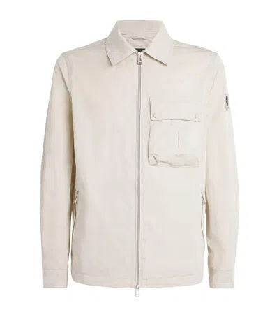 BELSTAFF COTTON-BLEND DROME OVERSHIRT