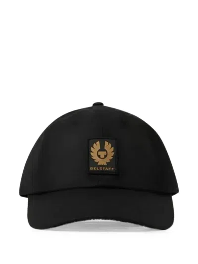 Belstaff Cotton Cap In Schwarz