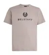 Belstaff T-shirt With Logo In Beige
