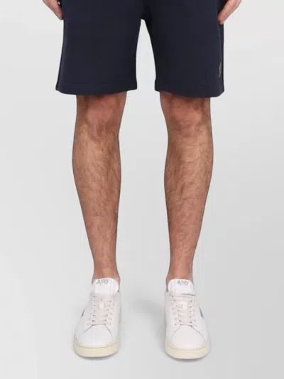 Belstaff Cotton Logo-print Deck Shorts In Black