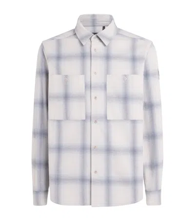 Belstaff Cotton Outpost Shirt In Gray
