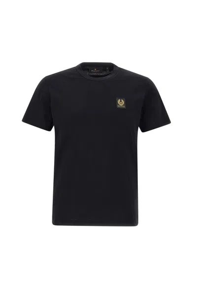Belstaff Cotton T-shirt In Black