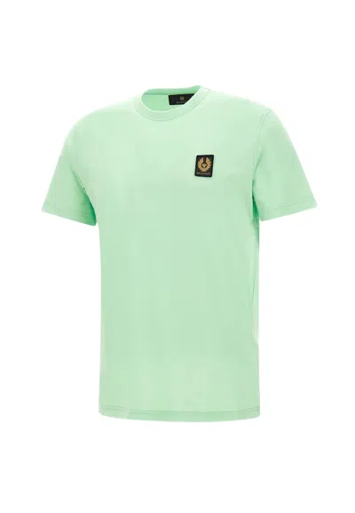 Belstaff Cotton T-shirt In Green