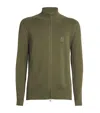 Belstaff Cotton Watch Cardigan In Green