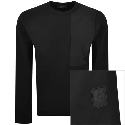 Belstaff Cover Crew Neck Sweatshirt Black