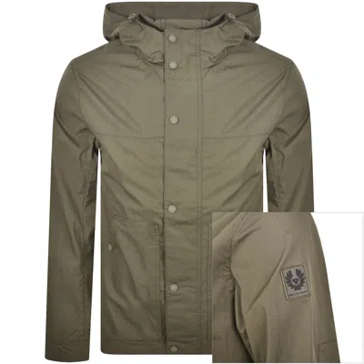 Belstaff Cover Jacket Major Brown In Green