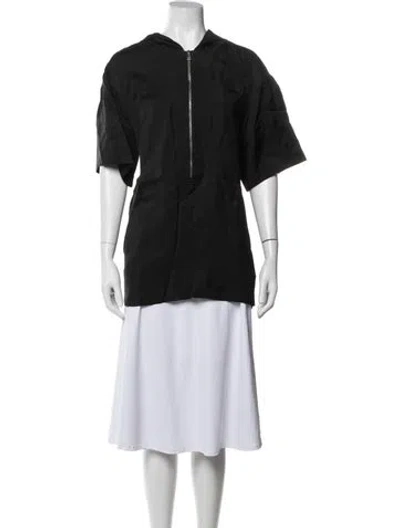 Pre-owned Belstaff Crew Neck Short Sleeve Hoodie In Blue
