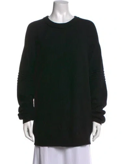 Pre-owned Belstaff Crew Neck Sweater In Black