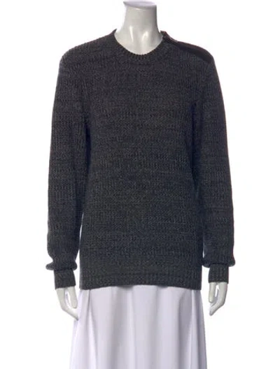 Pre-owned Belstaff Crew Neck Sweater In Blue