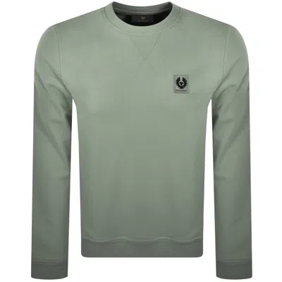 Belstaff Crew Neck Sweatshirt Green