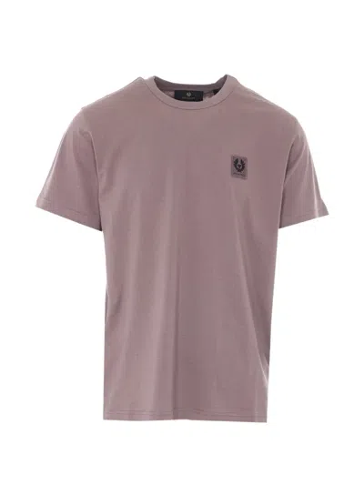 Belstaff Crew-neck T-shirt In Pink